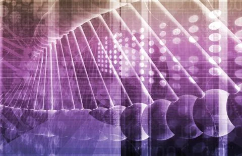 Science Background Illustrazione stock