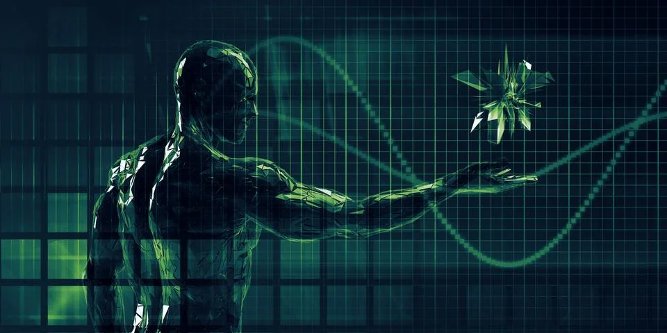 Science Background 스톡 일러스트