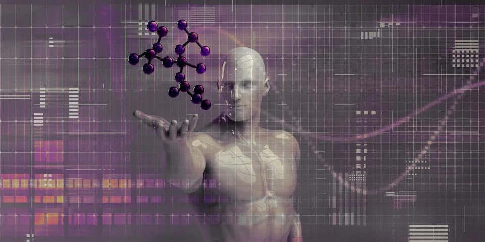 Science Background イラスト素材