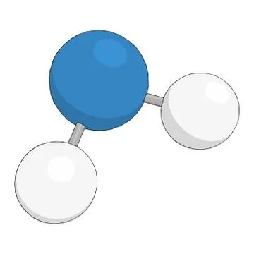 Science background with molecule on white Vector Stock Illustration