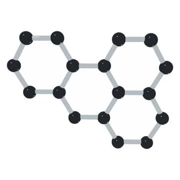 Science background with molecule on white Vector 스톡 일러스트