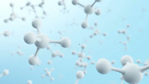 Science background with molecules, molecule structure. Stock Footage 231640960