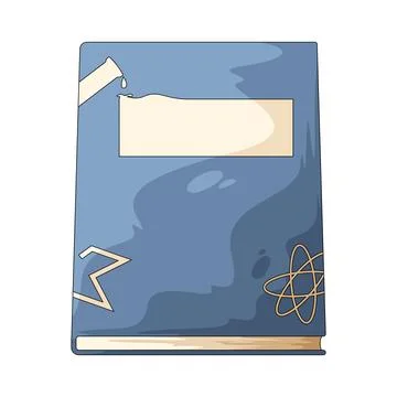 Science book illustration Stock Illustration