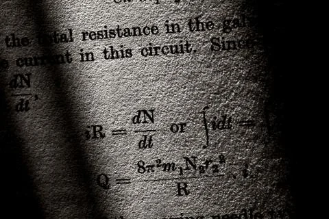Science book Stock Photos
