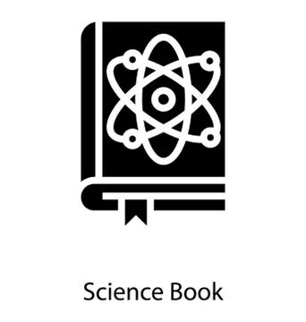 Science Book Vector Stock Illustration