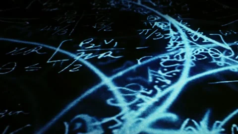 Science Calculation Physics Math and Chemisrty Formulas Background Stock Footage 242748647