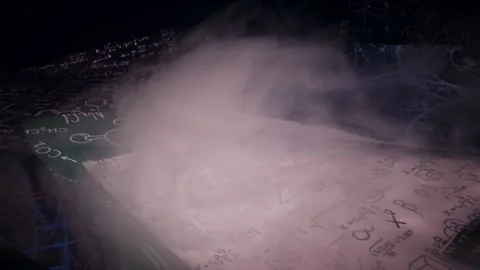 Science Calculation Physics Math and Chemisrty Formulas Background Stock Footage 242757022