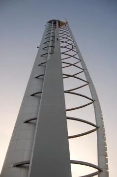 Science centre tower wide angle Foto stock