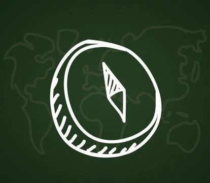 Science class and school scribbles Illustrazione stock