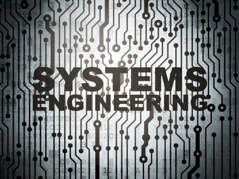 Science concept: circuit board with Systems Engineering 스톡 일러스트