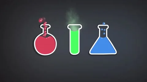 Science concept design template for infographics Stock Footage 40985536