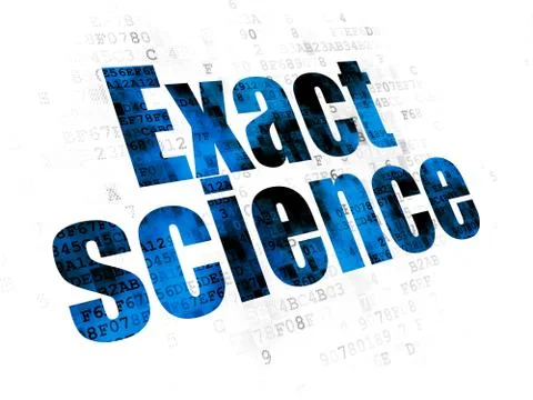 Science concept: Exact Science on Digital background Stock-Illustration