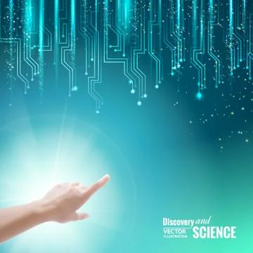 Science concept. Stock Illustration