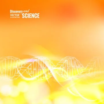 Science concept. Illustrazione stock