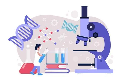 Science concept Stock Illustration