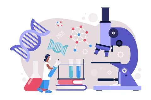Science concept Stock Illustration