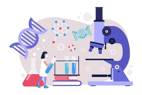 Science concept Stock Illustration