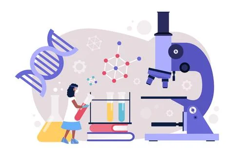 Science concept Stock Illustration