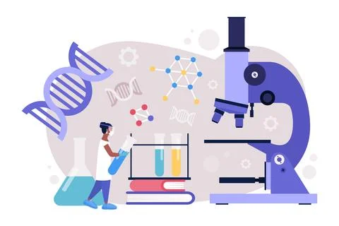 Science concept Stock Illustration