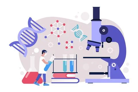 Science concept Stock Illustration