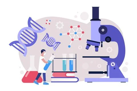 Science concept Stock Illustration