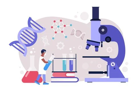 Science concept Stock Illustration