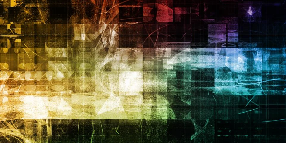 Science Data Foto stock