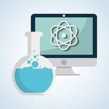 Science design. technology icon. Research concept Illustrazione stock