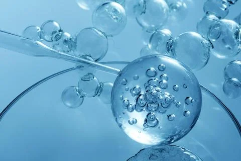 Science developing new molecules for research and healthcare Stock Photos