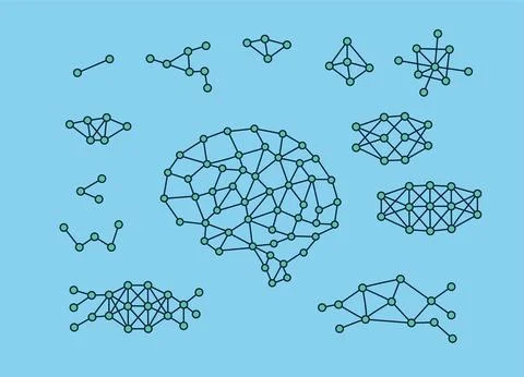 Science education backdrop. AI elements. AI banner. イラスト素材