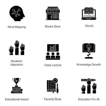 Science Education Filled Vectors Pack Stock Illustration