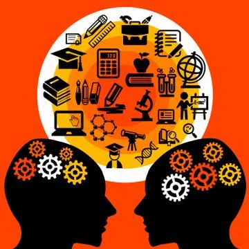 Science education Stock-Illustration