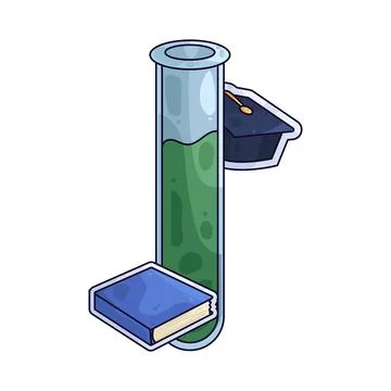 Science education illustration Stock Illustration