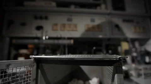 Science Experiment for mouse cell panorama Stock Footage 39490559