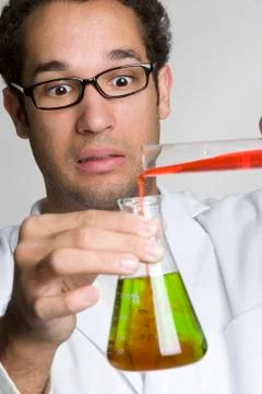 Science experiment Stock Photos