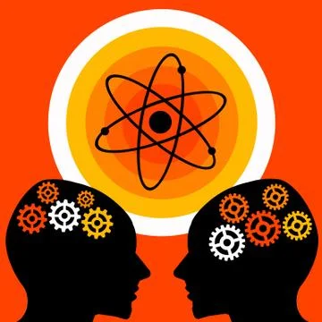 Science exploration Illustrazione stock