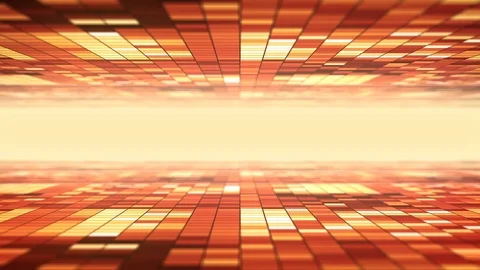 Science Fiction Bricks Blocks Style Background Stock Footage 94461366