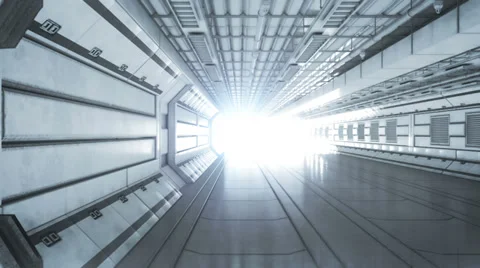 Science fiction interior 스톡 동영상 35403240