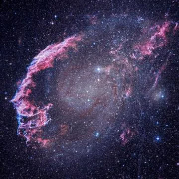 Science fiction space wallpaper. Elements of this image furnished by NASA Stock Photos