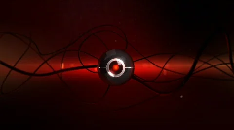 Science fiction technology eye Stock Footage 482605