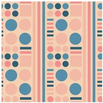 Science fiction technology seamless pattern Illustrazione stock