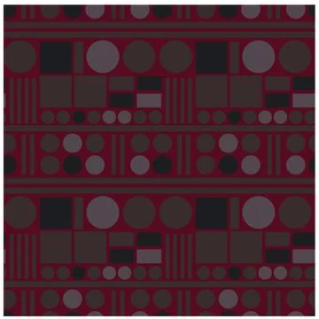 Science fiction technology seamless pattern Illustrazione stock