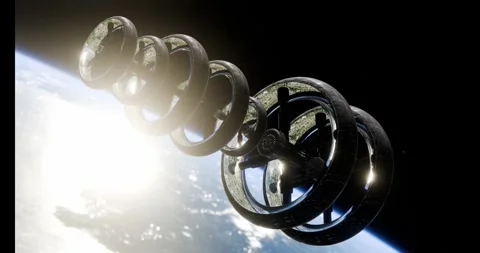 A science fiction video Stock Footage 318946141
