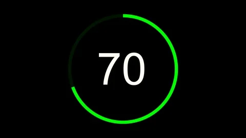 Science Futuristic Loading Circle Ring. Loading Transfer Download Animation 0-10 Stock Footage 104808546