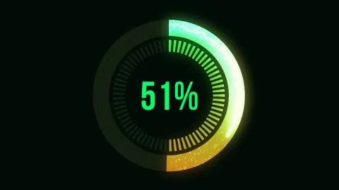 Science Futuristic Loading Circle Ring. Loading Transfer Download Animation 0 Stock Photos