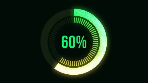 Science Futuristic Loading Circle Ring. Loading Transfer Download Animation 0 Stock Photos