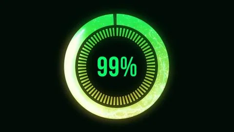 Science Futuristic Loading Circle Ring. Loading Transfer Download Animation 0 Stock Photos