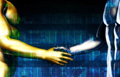 Science Futuristic Technology 스톡 일러스트