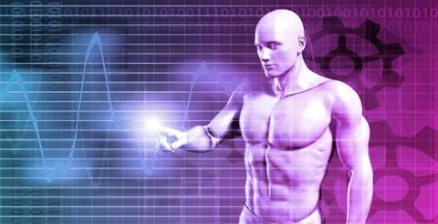 Science Futuristic Technology 库存插图