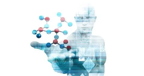 Science Futuristic Technology 库存插图